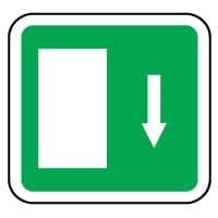 Safe Safety Sign - Door Down 042