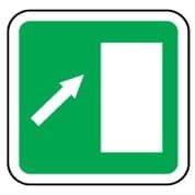 Safe Safety Sign - Door Right Up 048