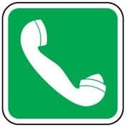 Safe Safety Sign - Emergency Telephone 005