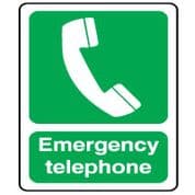 Safe Safety Sign - Emergency Telephone 063