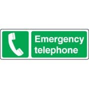 Safe Safety Sign - Emergency Telephone 064