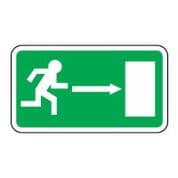 Safe Safety Sign - Exit Door Right 074