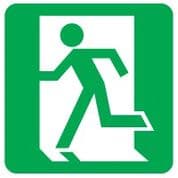 Safe Safety Sign - Exit Left 006