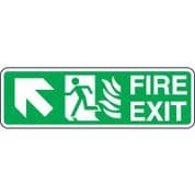 Safe Safety Sign - Fire Door Left Up 091