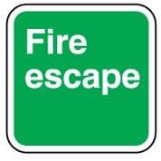 Safe Safety Sign - Fire Escape 011
