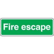 Safe Safety Sign - Fire Escape 097