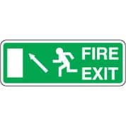Safe Safety Sign - Fire Exit Door Left 107