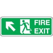 Safe Safety Sign - Fire Exit Door Left 108