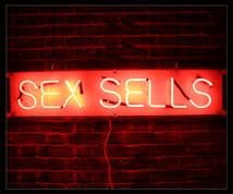 Sex Sells Neon Sign
