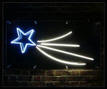 Shooting Star Neon Sign