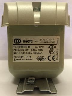 Siet Neon Transformer - Tr. 5000/50 D