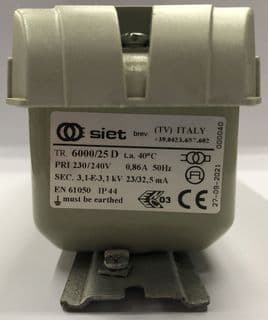 Siet Neon Transformer - Tr. 6000/25 D