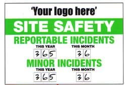 Site Safety Sign (Your logo here) 3