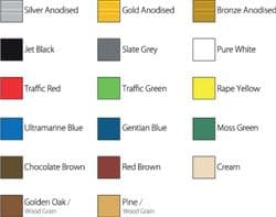 Snap Frame A-board in 17 different colours and 5 sizes