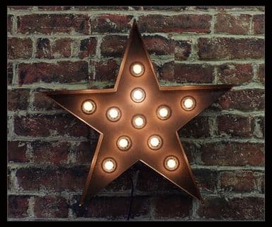 Star Bulb Sign 2