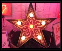 Star Bulb Sign 3