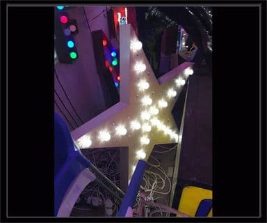 Star Bulb Sign 4