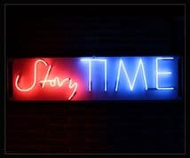 Story Time Neon Sign