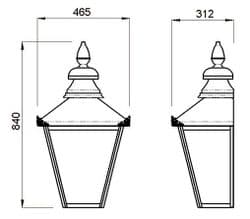 Sutton  Half Lantern