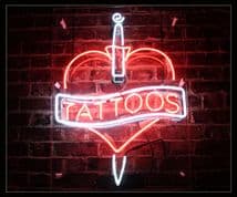 TATTOOS Neon Sign