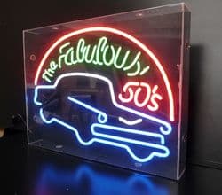 The Fabulous 50's Neon Sign