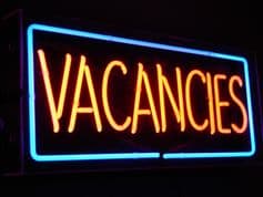 Vacancies Neon Sign