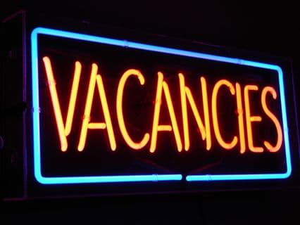 Vacancies Neon Sign