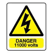 Warn088 - Danger 1100 Volts