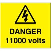 Warn089 - Danger 1100 Volts