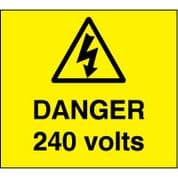 Warn091 - Danger 240 Volts