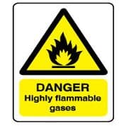Warn150 - Danger Flammable
