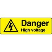 Warn163 - Danger High Voltage