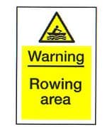 Warning Sailing Area