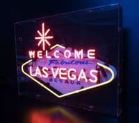 Welcome To las Vegas Neon Sign Deluxe
