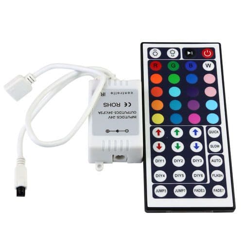 Remote Control Ir Point Led Wireless IR Remote Control for LED SMD RGB Strip - 44 keys