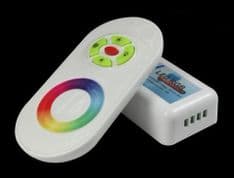Wireless RF Touching Controller for RGB LED Strip - black or white