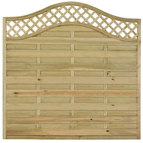 Balmoral Fence Panel With Trellis