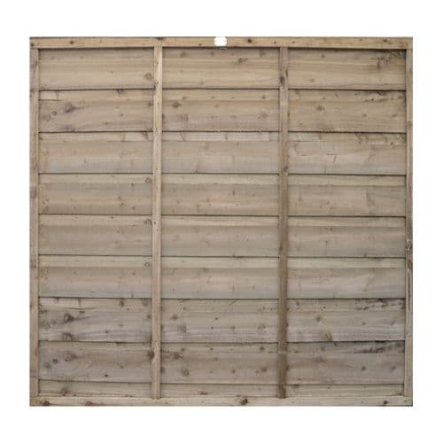 Double Lap Fencing Panel