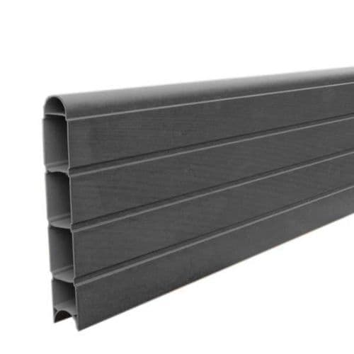 Graphite Eco Fencing Plastic Board