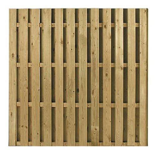 Hit and Miss (Double Sided Palisade) Fencing Panel