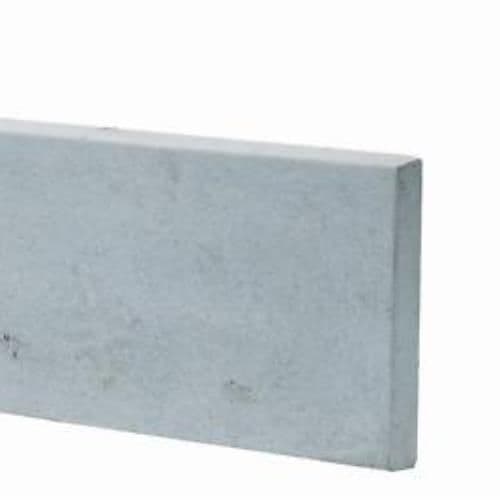 Plain Faced Concrete Gravel Board (6ft x 1 ft)