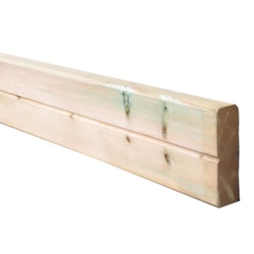 Tanalised Timber 6ft x 6" Gravel Boards