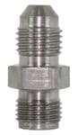 -3 AN Male to 1/8 BSP Male ENS Steel Straight Adaptor - 381-03P