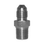 -3 AN Male to 1/8 NPT Male ENS Steel Straight Adaptor - 380-03
