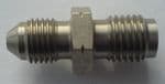 -3 AN Male to 10mm (M10) x 1.25mm Male Concave Seat Stainless Steel Adaptor 345-03CC-J
