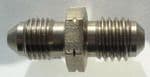 -3 AN Male to 10mm (M10) x 1.50mm Male Convex Seat Stainless Steel Adaptor 356-03CV-J