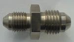 -3 AN Male to 12mm x 1.00mm Male Convex Seat Stainless Steel Adaptor 346-03-M12x1CV-J