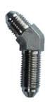-3 AN Stainless Steel 45 deg Bulkhead 837-03S-J