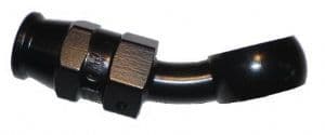 -3 AN to 10mm Eye Aluminium 30 deg Banjo Hose End - # 211-03-D - Speedflow