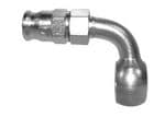 -3 AN to 10mm Eye ENS 90 deg Lift Banjo Hose End - # 219-03